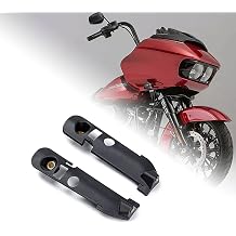 Pair Turn Signal Light Bracket Support for Harley Touring Road Glide Limited Police Special Ultra, Matte Black, ABS Material, 2015-2023 CVO/SE FLTRX FLTRK FLTRXS FLTRXST FLTRU, 2 Pack
