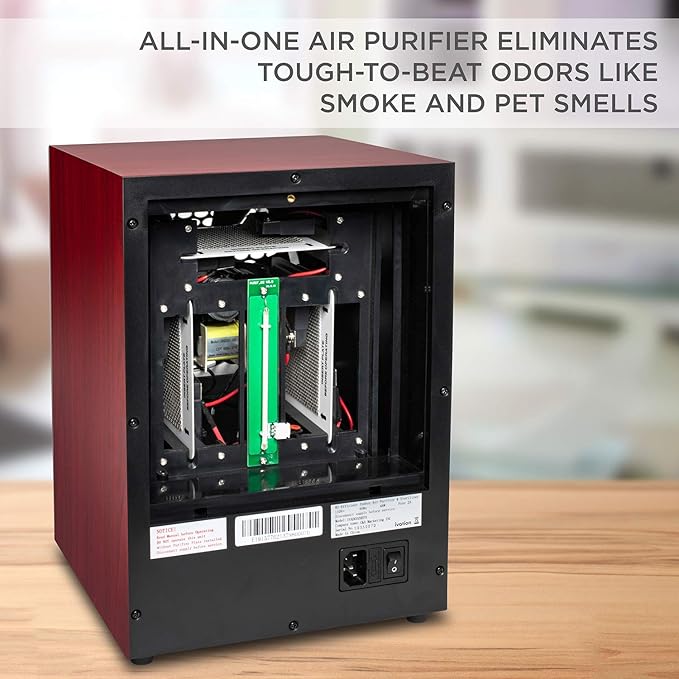 Purificador de Aire HEPA Ivation 5 en 1 con Generador de Ozono miniatura 3