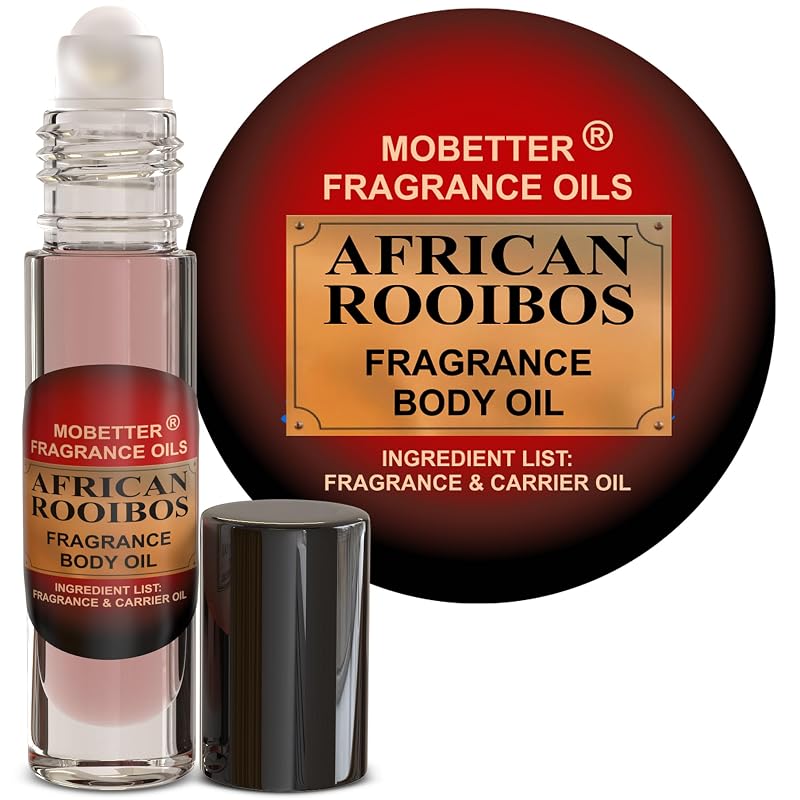 MOBETTER FRAGRANCE OILS Óleo corporal perfumado African Rooibos em roll-on, 10 mL