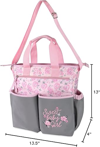 Miniatura 9 de Bolsa de pañales de dinosaurio cruzada con cambiador para bebé, juego de bolsa de pañales de 3 piezas