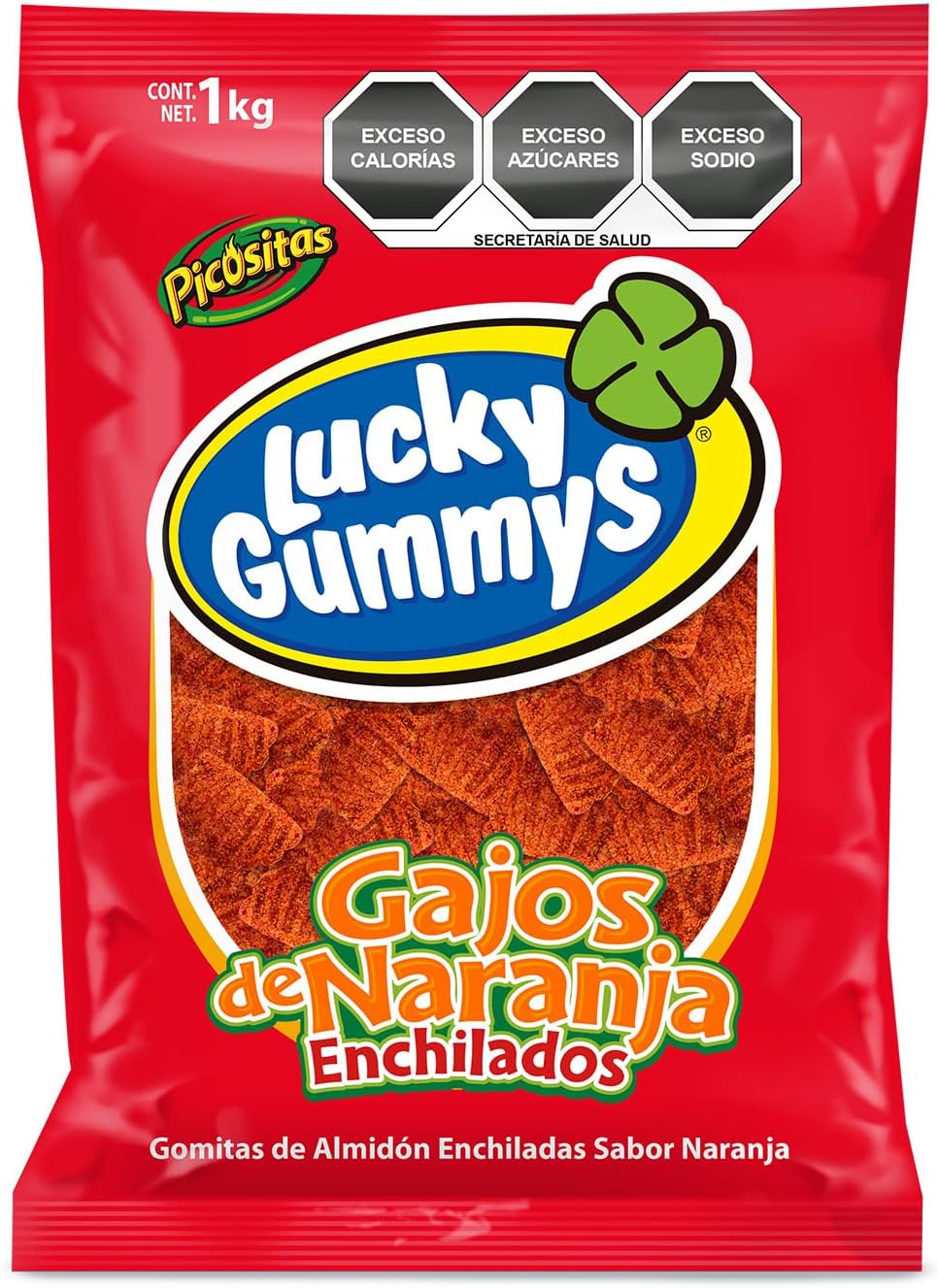 CUANDA LUCKY GUMMYS GAJOS DE NARANJA ENCHILADOS | Gomitas Enchiladas