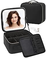 Algopix Similar Product 14 - Makeup Case Cosmetic Bag Travel Makeup