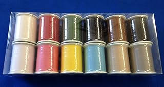 ミシン糸12色セット(100m60番/普通地用)