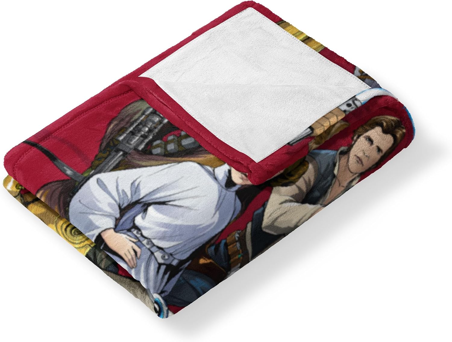 Star Wars Empire Strikes Back Rebel Forces Silk Touch Throw Blanket, Ultra-Soft Cozy Throws, Home Décor for Living Room & Bedroom, 60x80 inches