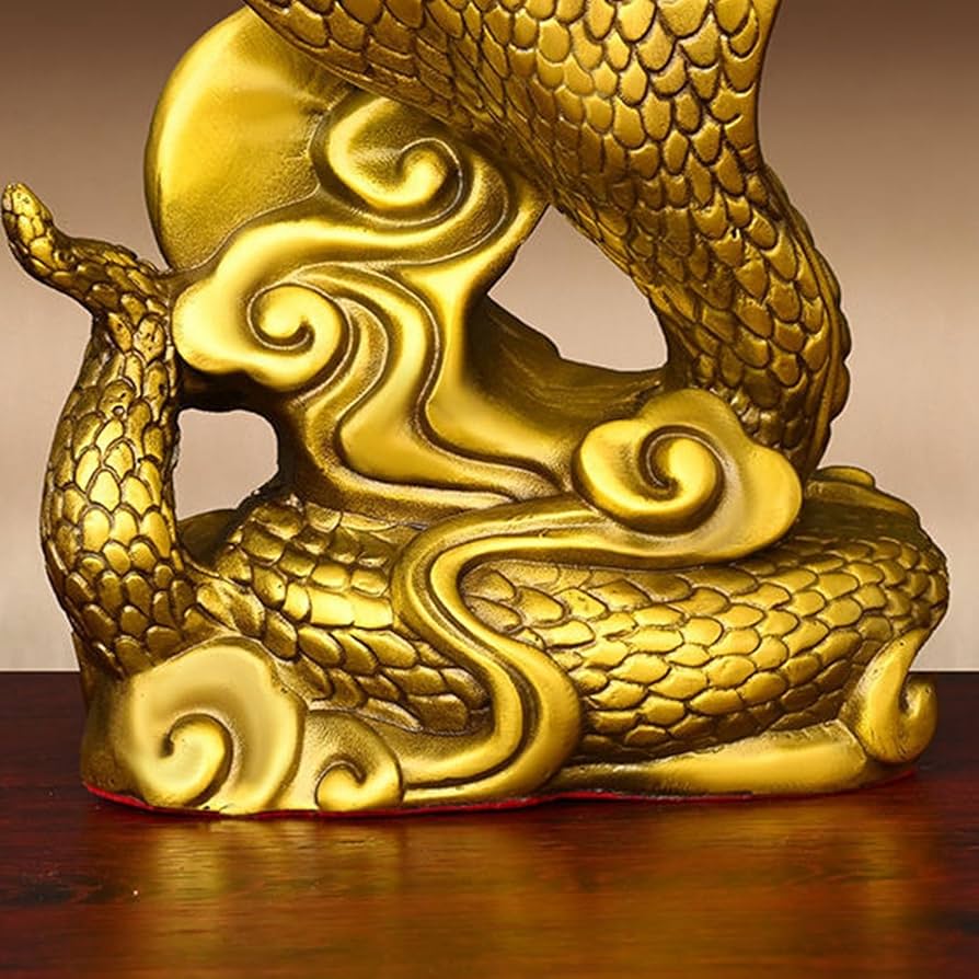 金属工芸品 美術工芸品 置物 オブジェ 巳 蛇 ヘビ 銅 風水 干支