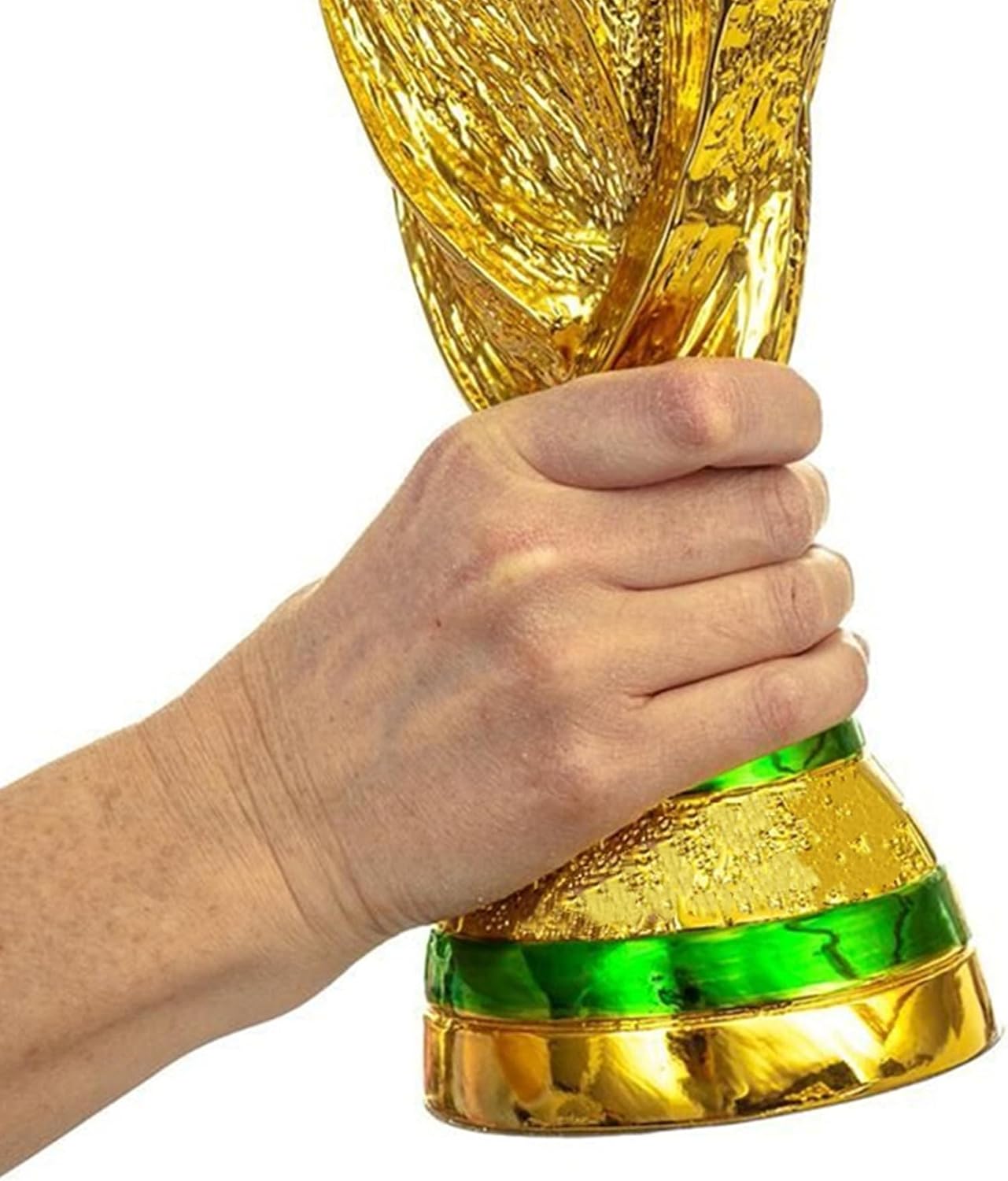 14 Inch Tall 1:1 Replica World Cup Trophy Replica 36cm Soccer Football Memorabilia Champion Trophy for Bedroom Office Desktop