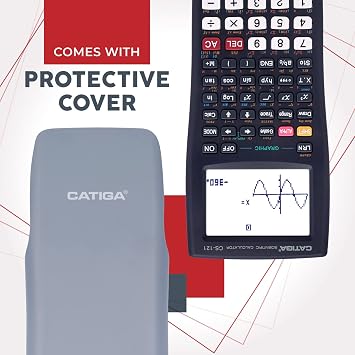 CATIGA Scientific Calculators with Graphic Functions, Graphing Calculators with Multiple Modes, Scientific Calculators for Students, High School or College Courses, Calculadora Cientifica, CS-121