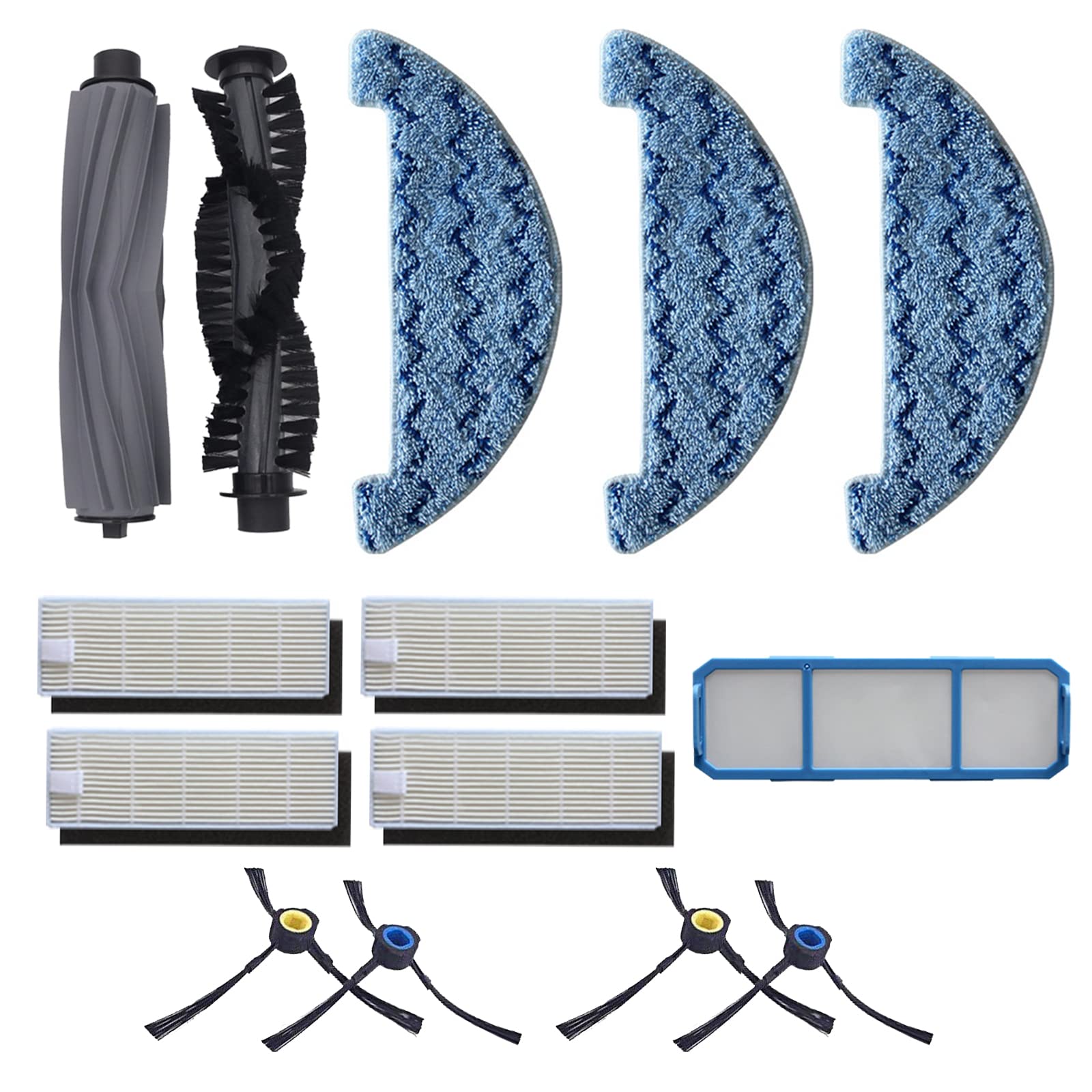 Accesorios REYEE para ZACO A9s con cepillos y filtros de repuesto