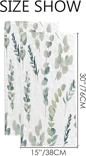 Vista 71 de Juego de 2 toallas de mano de baño, toallas de mano de girasol, toalla de cara floral amarilla, toallas decorativas suaves y absorbentes para baño