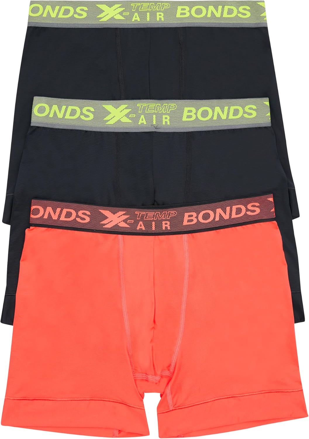 Bonds Men's Cooling X-Temp Air Boxer Briefs Performance Underwear For Men