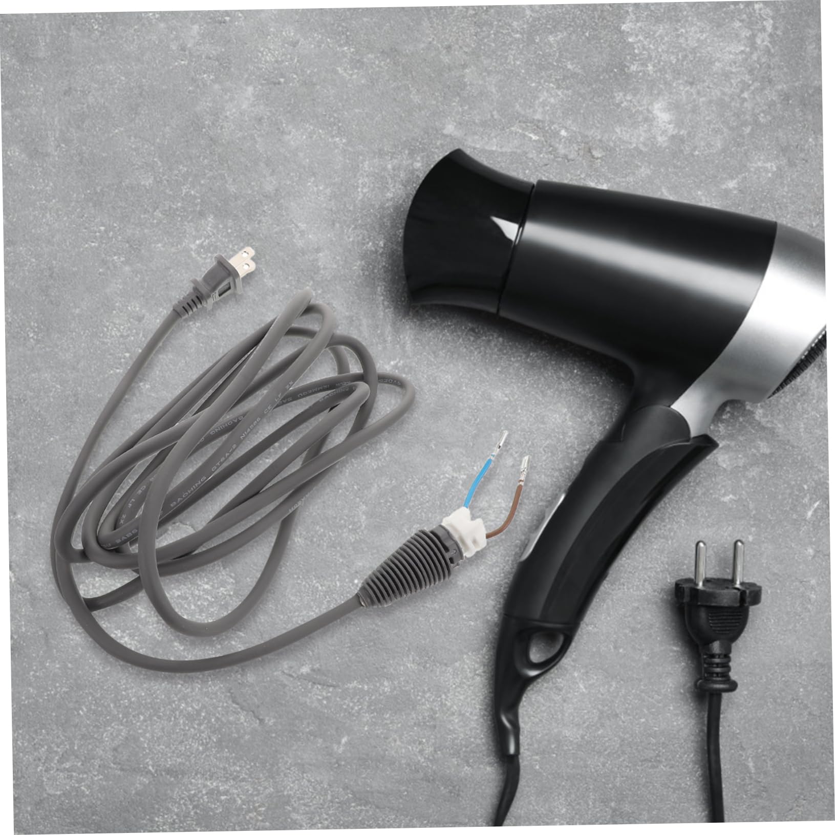 Amazon.co.jp: Happyyami ヘアドライヤー用交換電源コード 耐久性の
