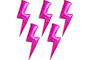5Pcs Lightning Bolt Balloons