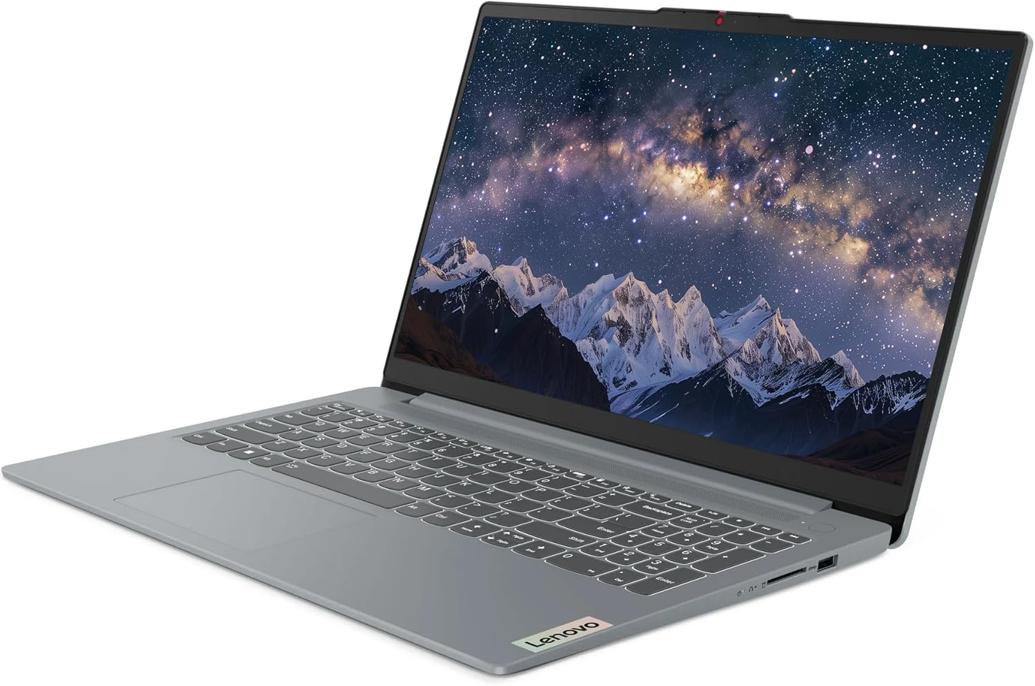 Lenovo IdeaPad 15.6" FHD Business Laptop with Microsoft 365 & Copilot AI, Intel Processor, 128GB SSD + 1TB Cloud Storage, Windows 11, SageNova Earphones, Arctic Grey