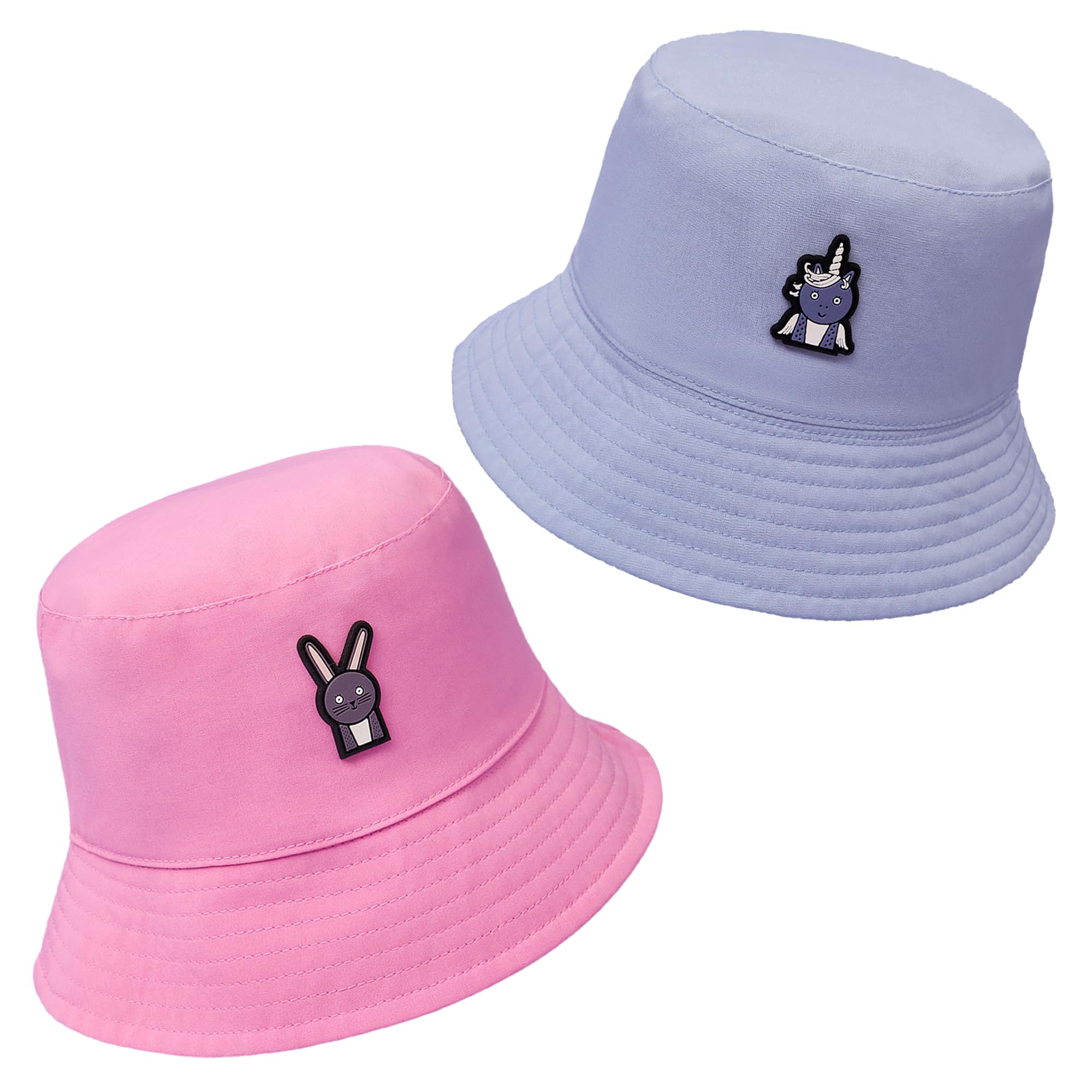 Roarsome Kids Reversible Bucket Hat | Sun Protection, Waterproof Sun Hat