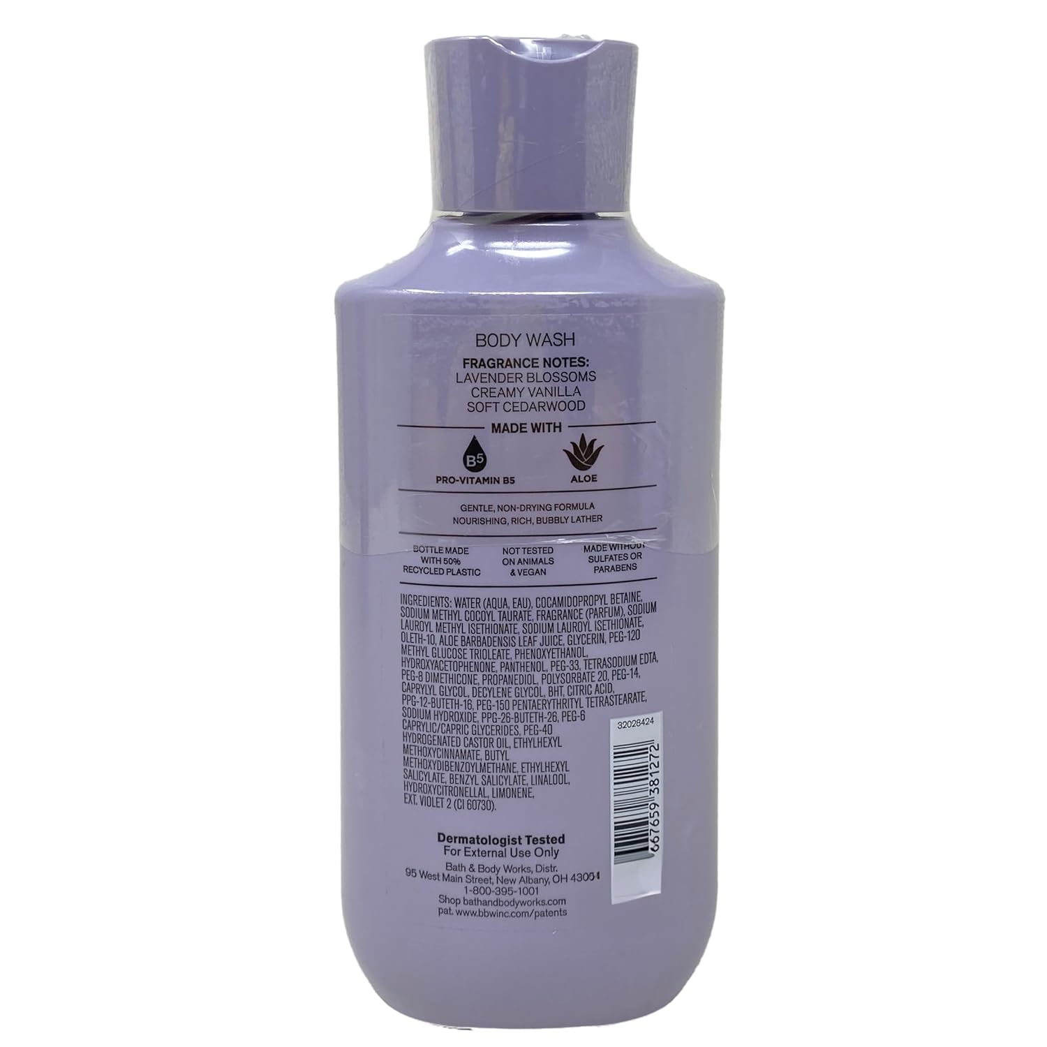 Bath & Body Works Vanilla Ease Trio Gift Set - Body Cream, Body Wash and Body Lotion - with a Lavender Dreams Bar Soap - Full Size - Image 5