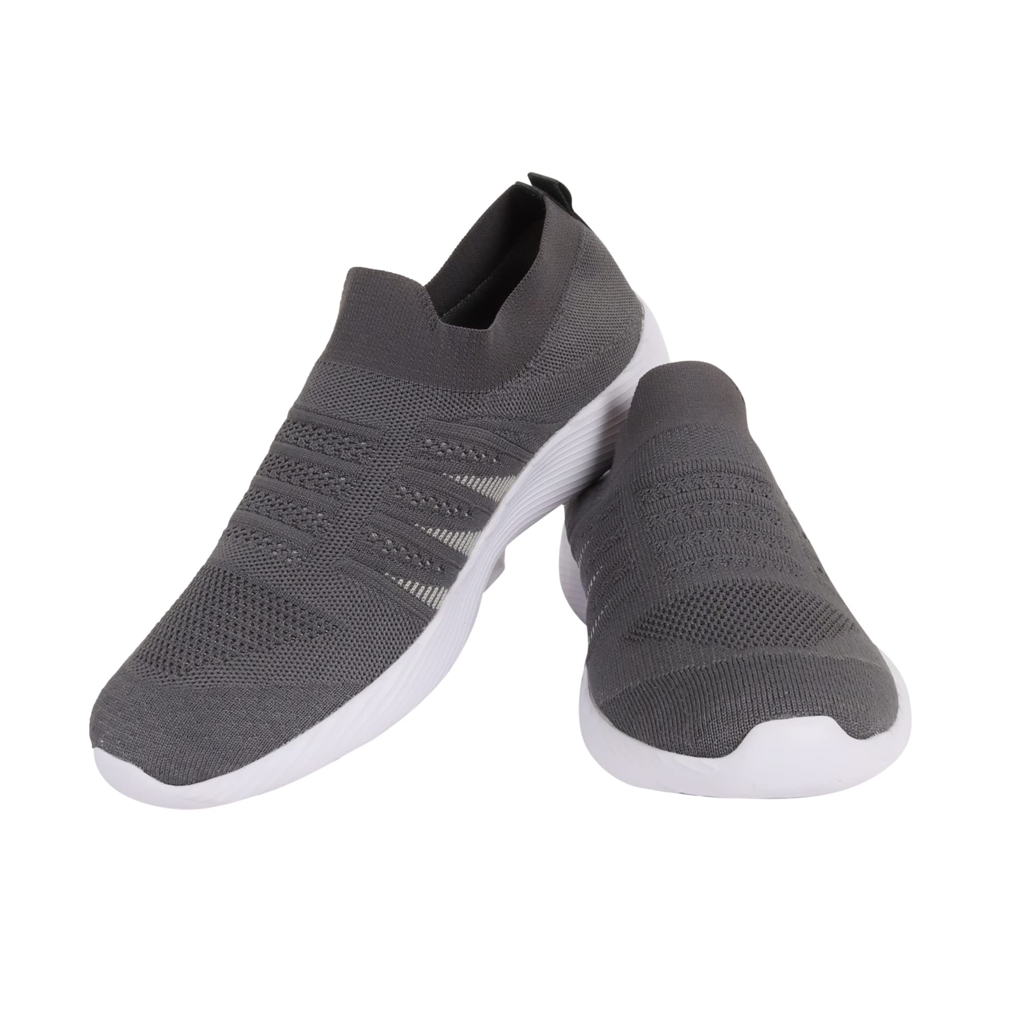 skitter Men's Lightweight Sports Shoes Polyester Material Black Red Color Footwear (GN-119)-picture-39