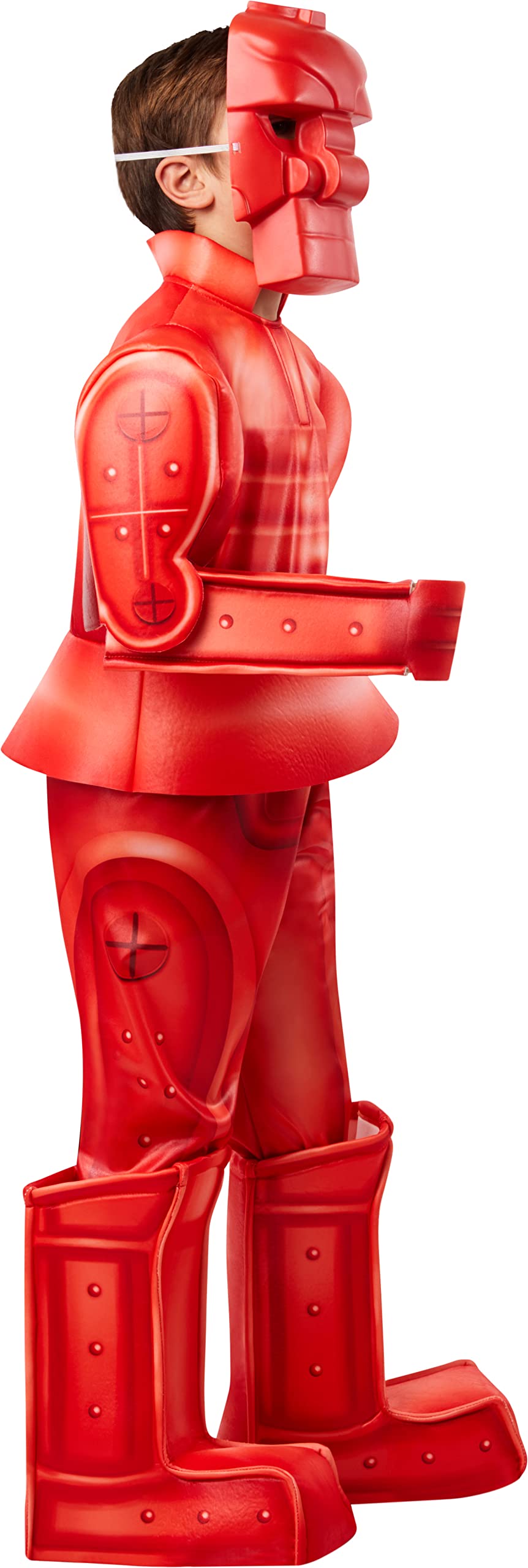 Rubie's - Disfraz infantil de Mattel Rock 'Em Sock 'Em Robots Red Rocker Deluxe