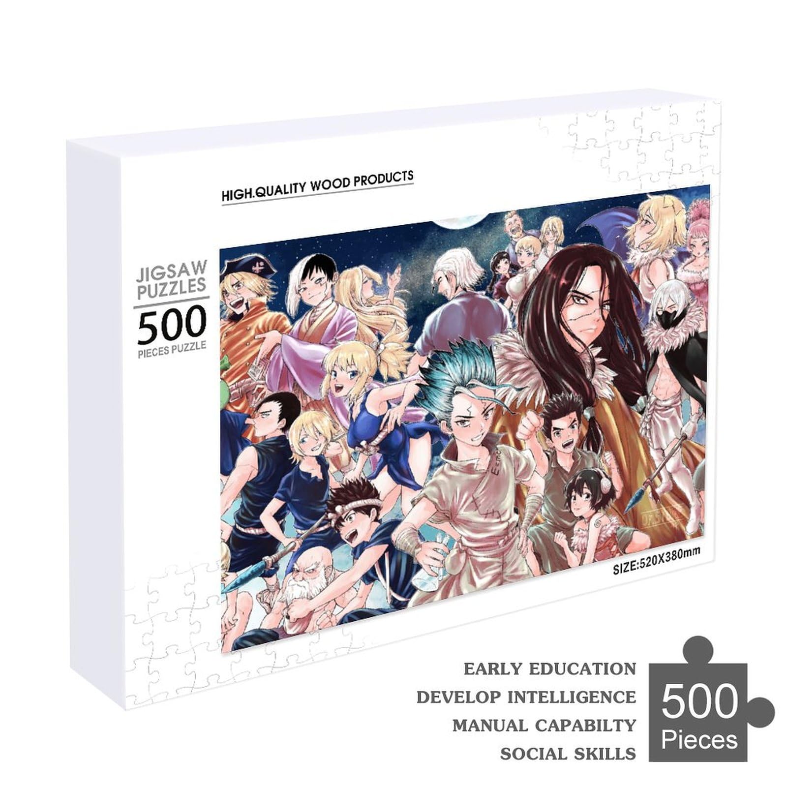 Amazon.co.jp: ジグソーパズル ドクターストーン 500 PCS Sjy22-Dr