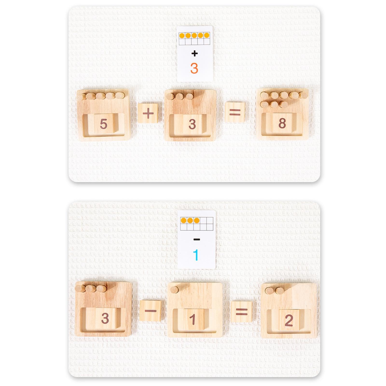 Qianly Juego de Matemáticas, Juguetes para Números para Bebés Y Niños.