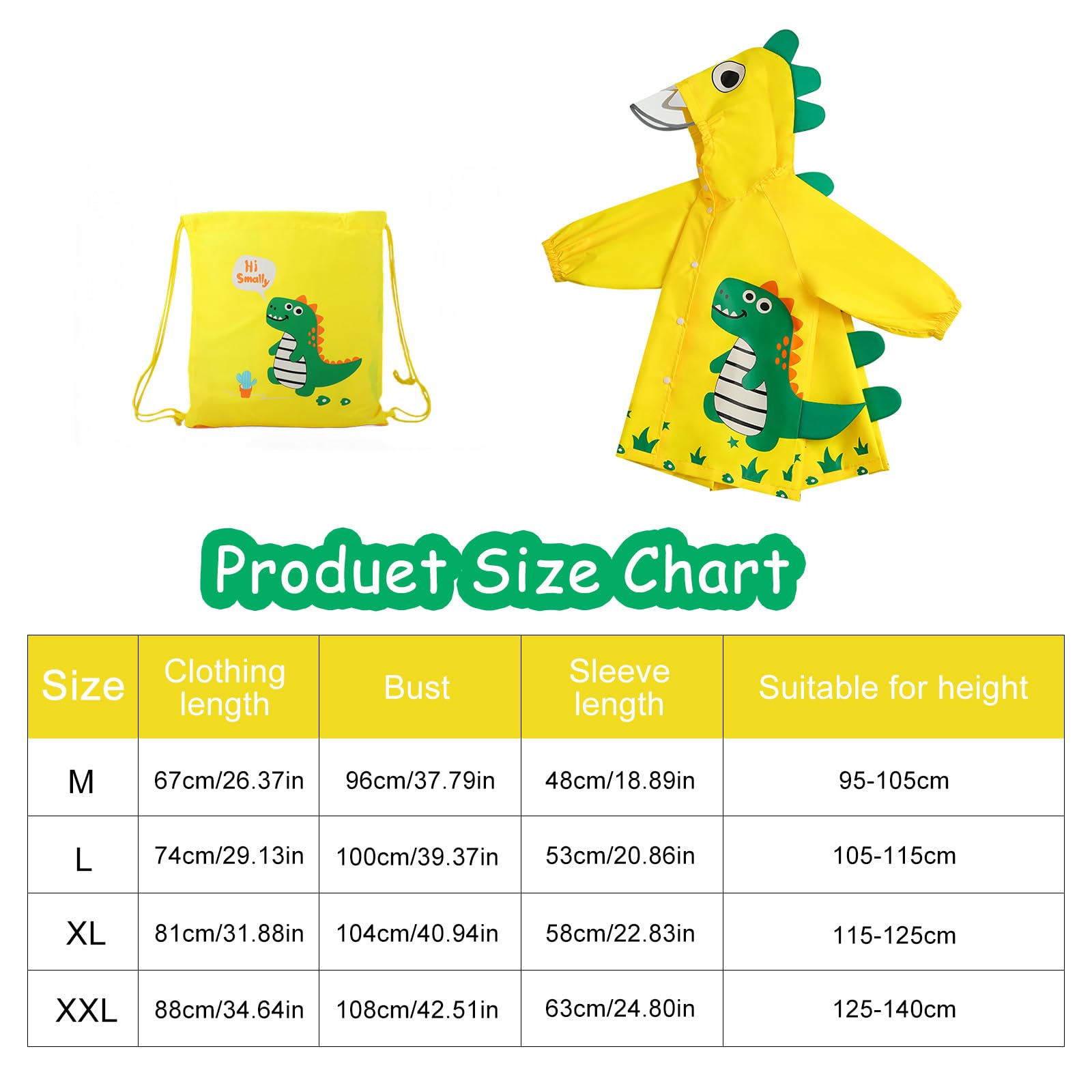 Bambini Poncho Antipioggia Impermeabile Mantello Antipioggia Pieghevole Impermeabile Bambini Carino Impermeabile Leggero Zaino Di Scuola Hoodied Impermeabile