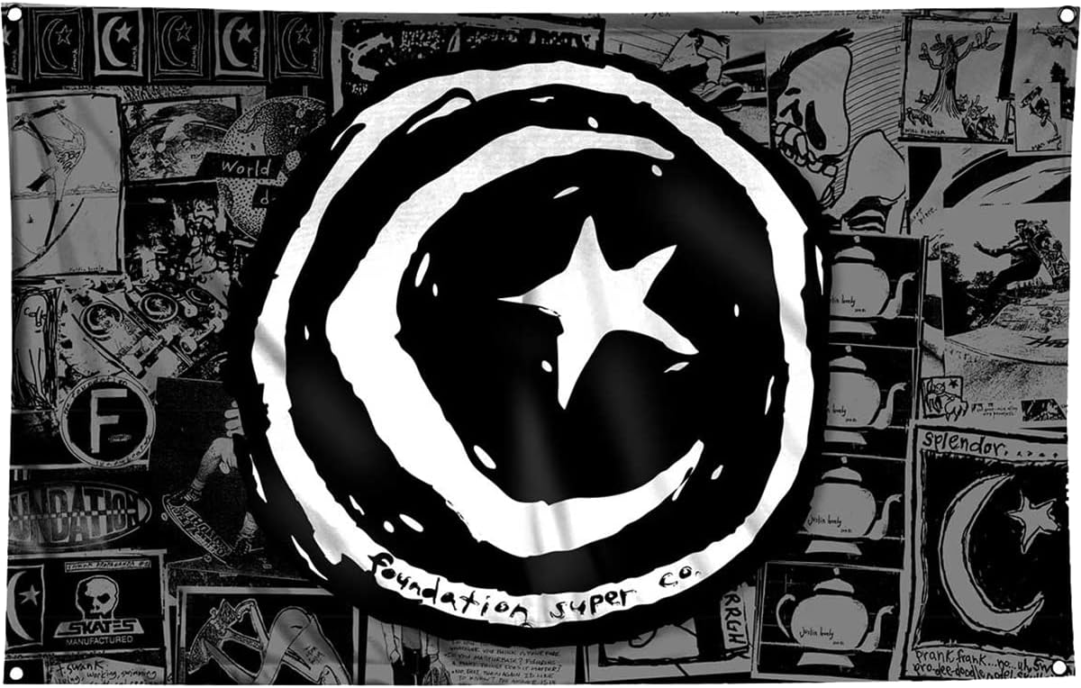STAR & MOON ZINE FLAG
