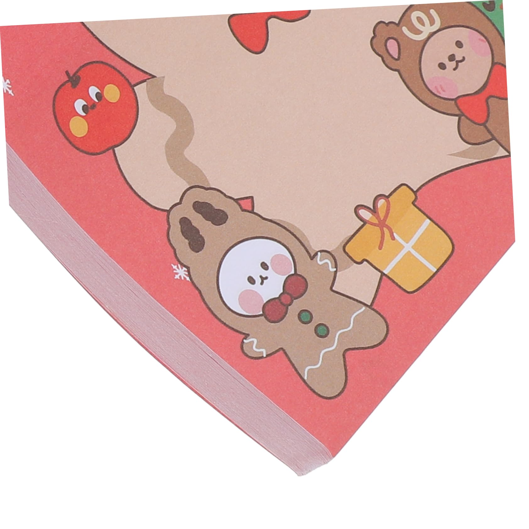 3 Sets Festliches Weihnachts-kawaii-briefpapier Selbstklebende Memo-notizen Glattes Schreiben Für Das Bürostudium 12 Stück * 3