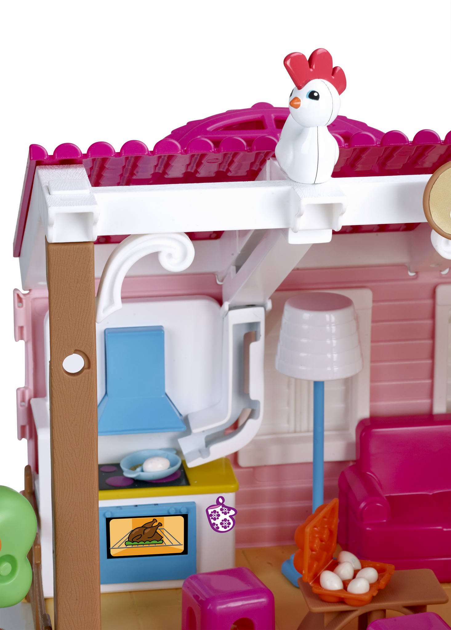 Barriguitas – Casa Rurale, Bambola con casa e Accessori (Famosa 700013097)
