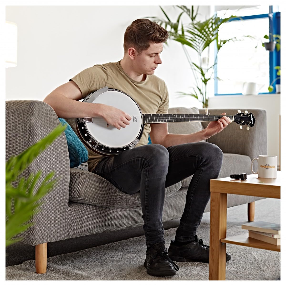 5-saitiges Banjo von Gear4music
