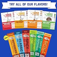 Vista 7 de New Primal Palitos de Pavo Ligeramente Condimentados con Pimienta, Bocadillos Saludables Keto y Sin Gluten para Adultos, Sin Azúcar Bajos