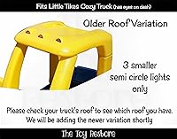 Vista 5 de Pegatinas de repuesto para restauración de juguetes, se adapta a Little Tikes Cozy Truck con ojos montables