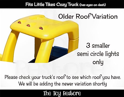 Miniatura 5 de Adhesivos de repuesto para Little Tikes Cozy Truck con ojos adhesivos para montar