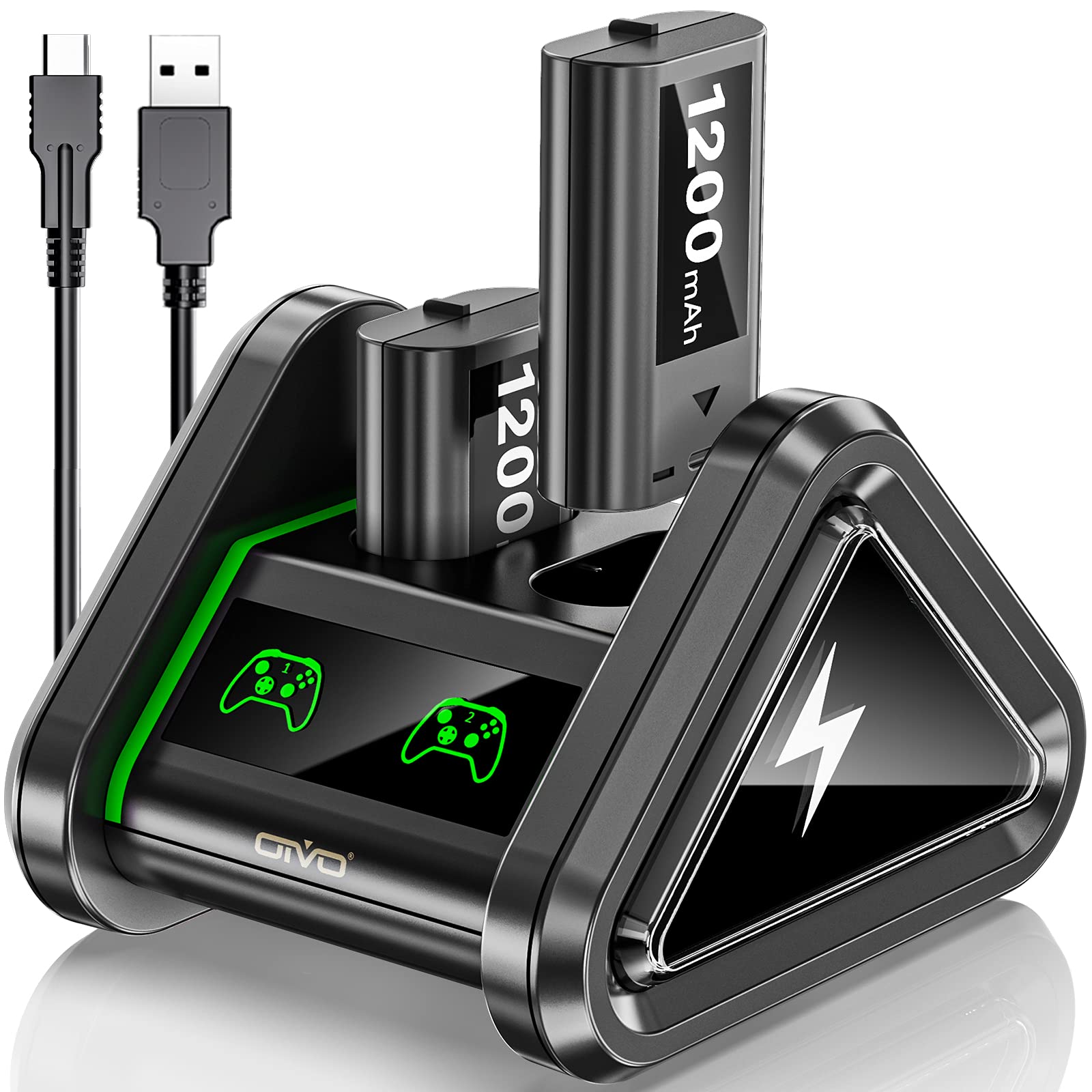 Buy OIVO Rechargeable Controller Battery Pack with Charger Charging