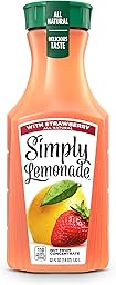 Simply Lemonade with Strawberry, 52 Fl Oz Bottle