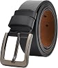 Mens Belts for Jeans Casual Work Dress 34-62 Men Belt Leather Big and Tall,Black & Brown Color