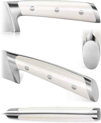 Miniatura 5 de Cangshan | Thomas Keller Signature Collection - Cuchillo para carne de filo recto forjado de 4 piezas, caja de nogal