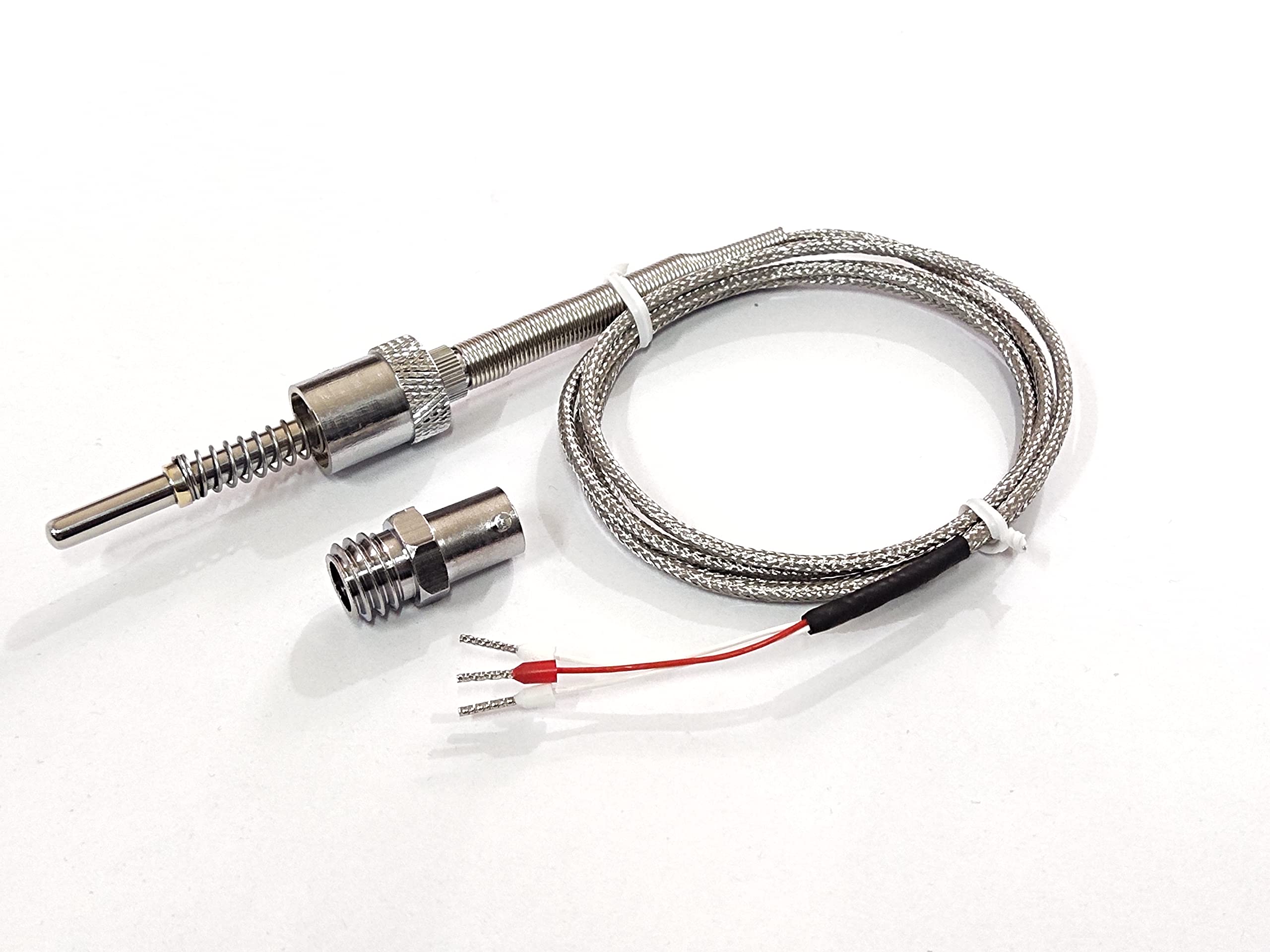 THERMONIC BRAND PREMIUM QUALITY PT100 (RTD) BAYONET TEMPERATURE SENSOR (-50 TO 400 C) WITH TEFLON/TEFLON/SS 3 WIRE WITH 1/2 BSW ADAPTOR (3 MTR) (B09P2RNLGC) Amazon Price History, Amazon Price Tracker