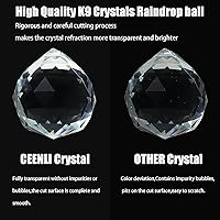 Vista 3 de Luminarias de techo de montaje empotrado modernas de 12 luces, elegante lámpara colgante de araña de cristal para recámara, sala de estar, comedor