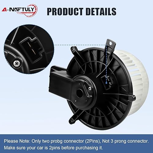 Miniatura 5 de Reemplazo del ventilador del motor del ventilador de CA para Jeep Grand Cherokee 2011-2019, Dodge Grand Caravan 2008-2020, Chrysler Town and Country