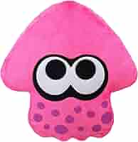 Amazon.co.jp: Splatoon2クッション イカ(ネオンピンク