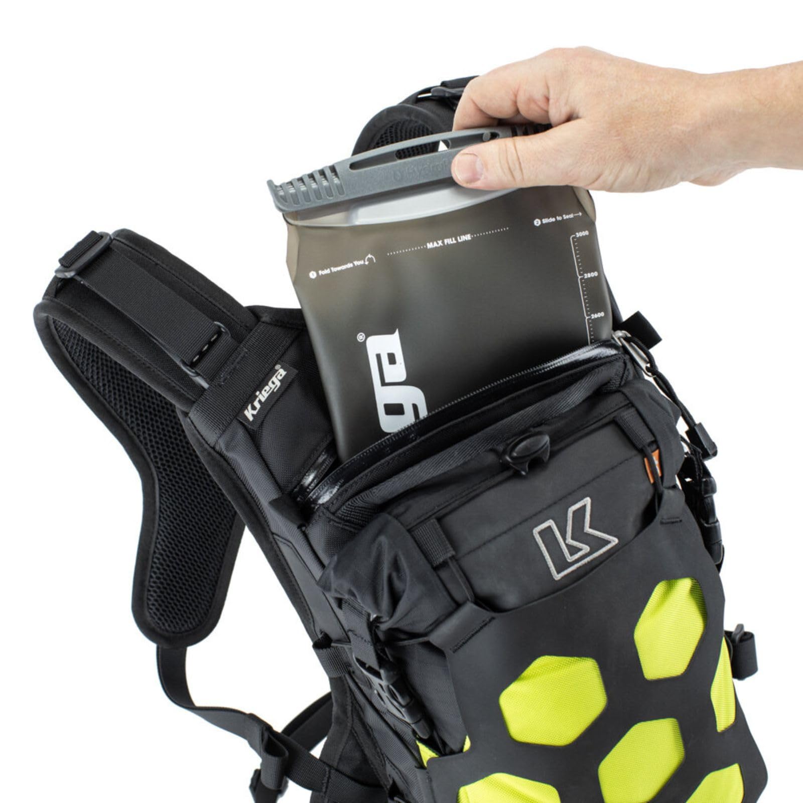 Kriega Hydrapak Reservoir Elite HD 3 Litre Vessie d’hydratation