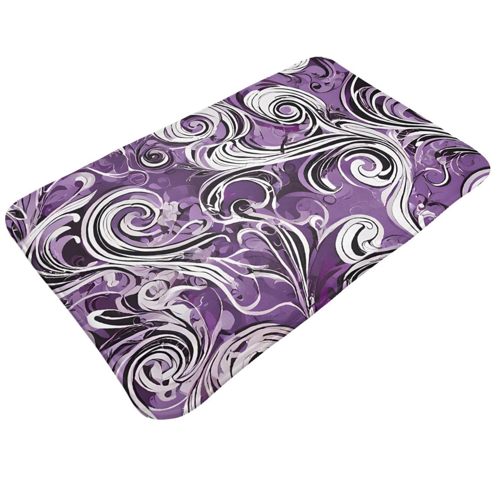 The Sea Witch Inspired Print Living Room Bathroom Kitchen Anti Slip and Absorbent Carpet, Indoor Entrance Door Muddy Floor Mat, Ultra Soft Washable Carpet 21x31.5 Inches