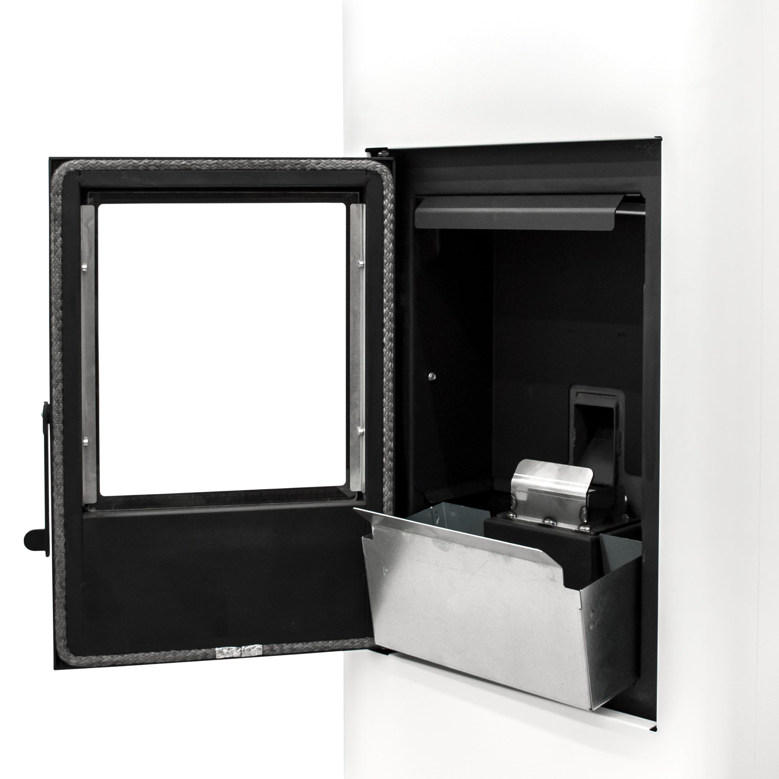STUFE A PELLET ITALIA Super 12 KW Canalizada 5 estrellas – Estufa de pellets de aire ventilado, eficiencia 91% calentador, 120 m², autonomía de 15 h, programable, 5 velocidades y potencias, garantía