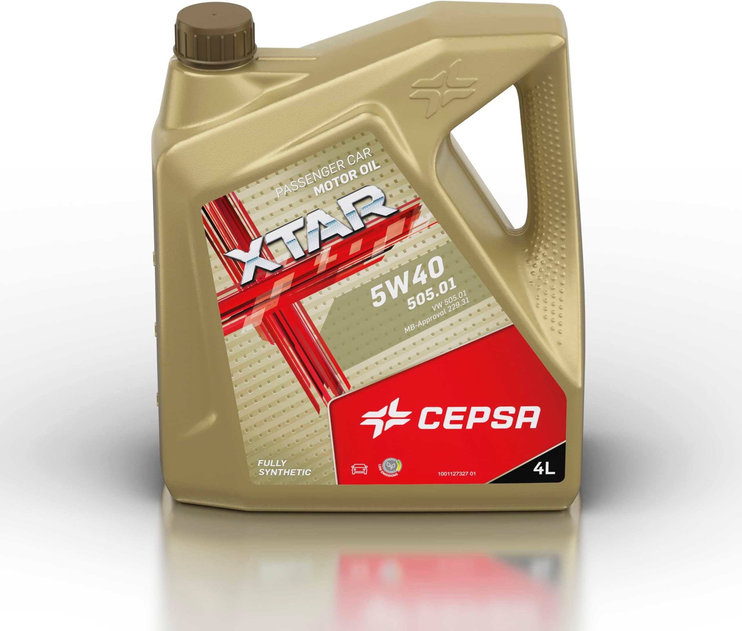 CEPSA 513923611 Synthetic Engine Oil, 4 Liters