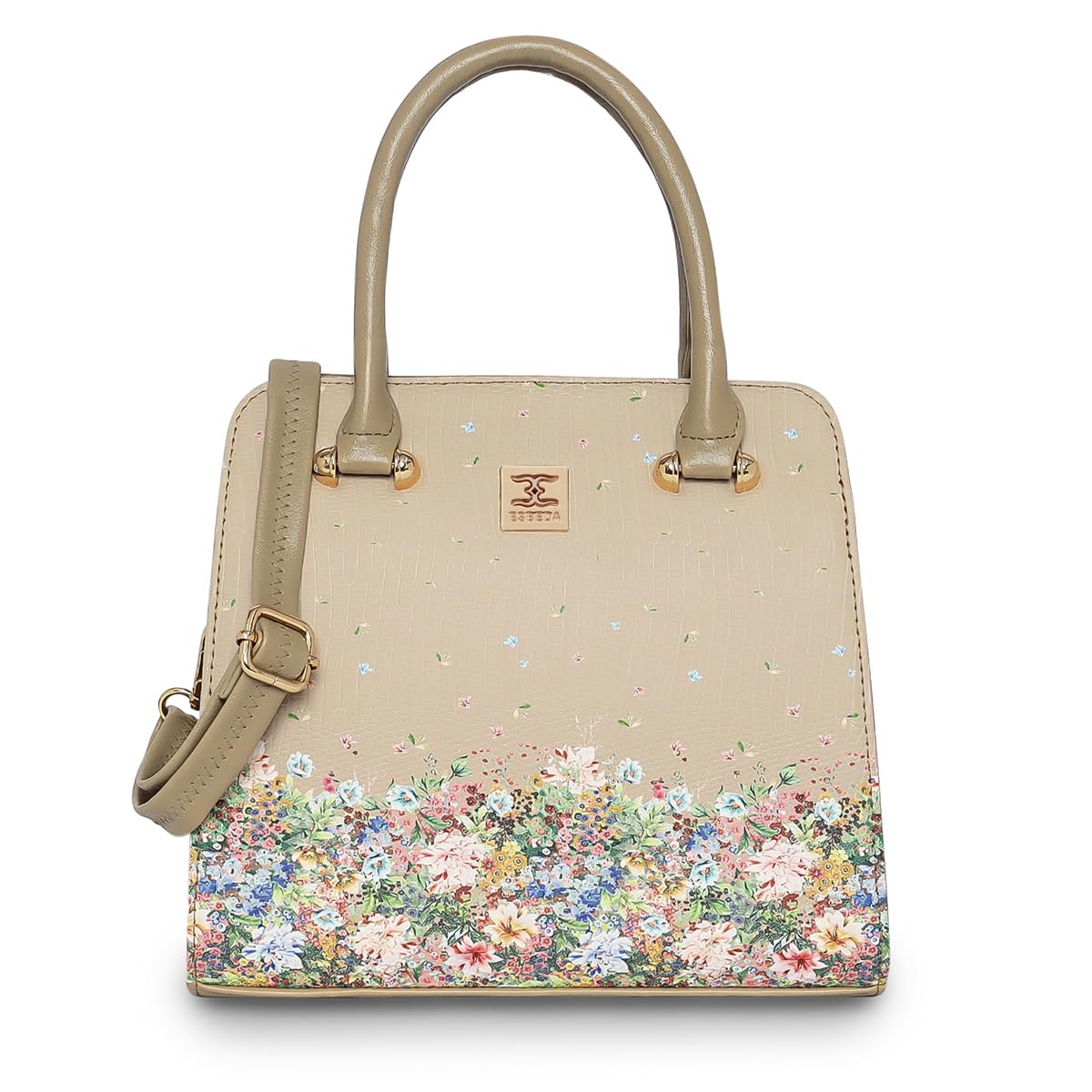 esbeda Multi-Floral Print Handbag For Womens-picture-19