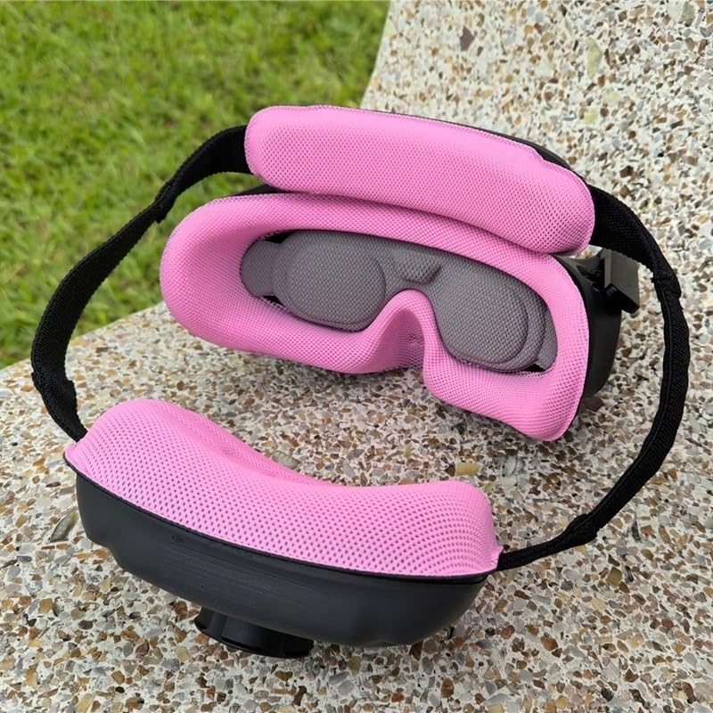 Compatibile con DJI Goggles 3 Copertura cuscino facciale | Spugna morbida, antipolvere, confortevole, sostituibile(E)