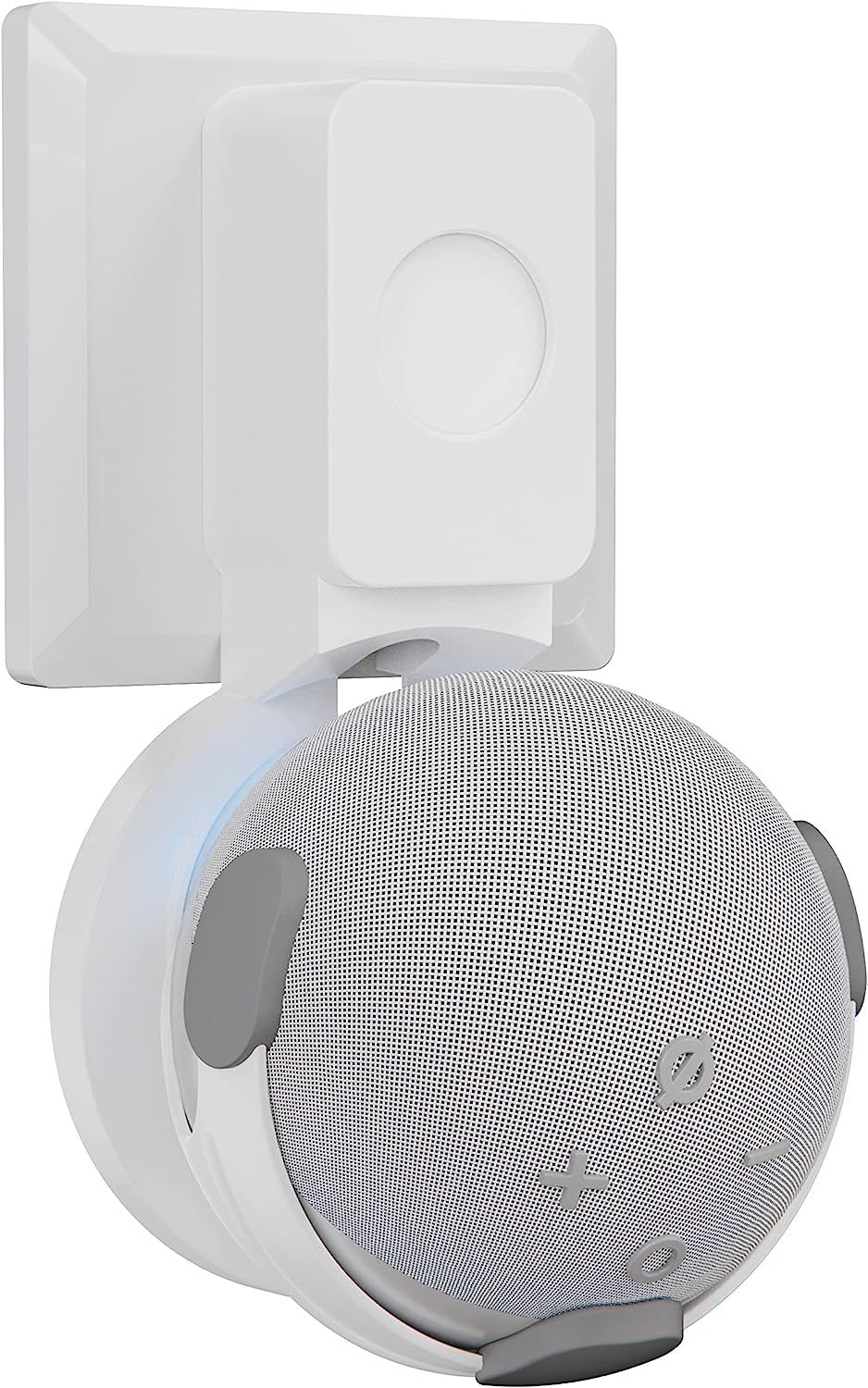 Soporte de pared para Amazon Echo Dot 5 blanco accesorios altavoz M6 8