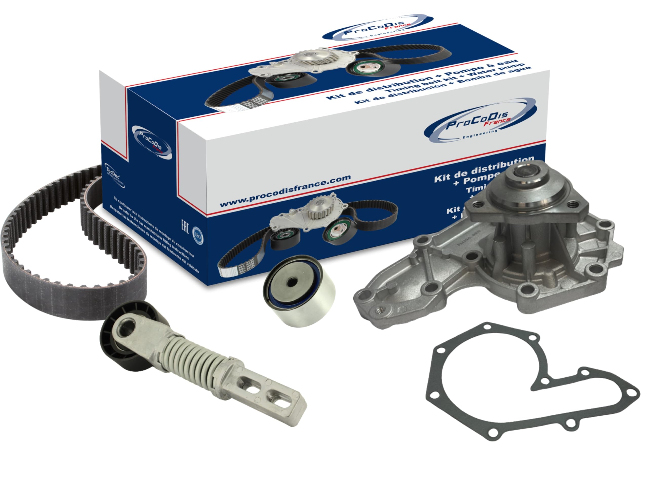 Kit courroie accessoires PROCODIS KPA4007 haute durabilité mécanique automobile