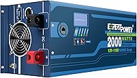 Vista 9 de ExpertPower Cargador inversor de onda sinusoidal pura de 3000 W Pico de 9000 W DC 12 V - CA 110 V Compatible con batería de litio LifePO4