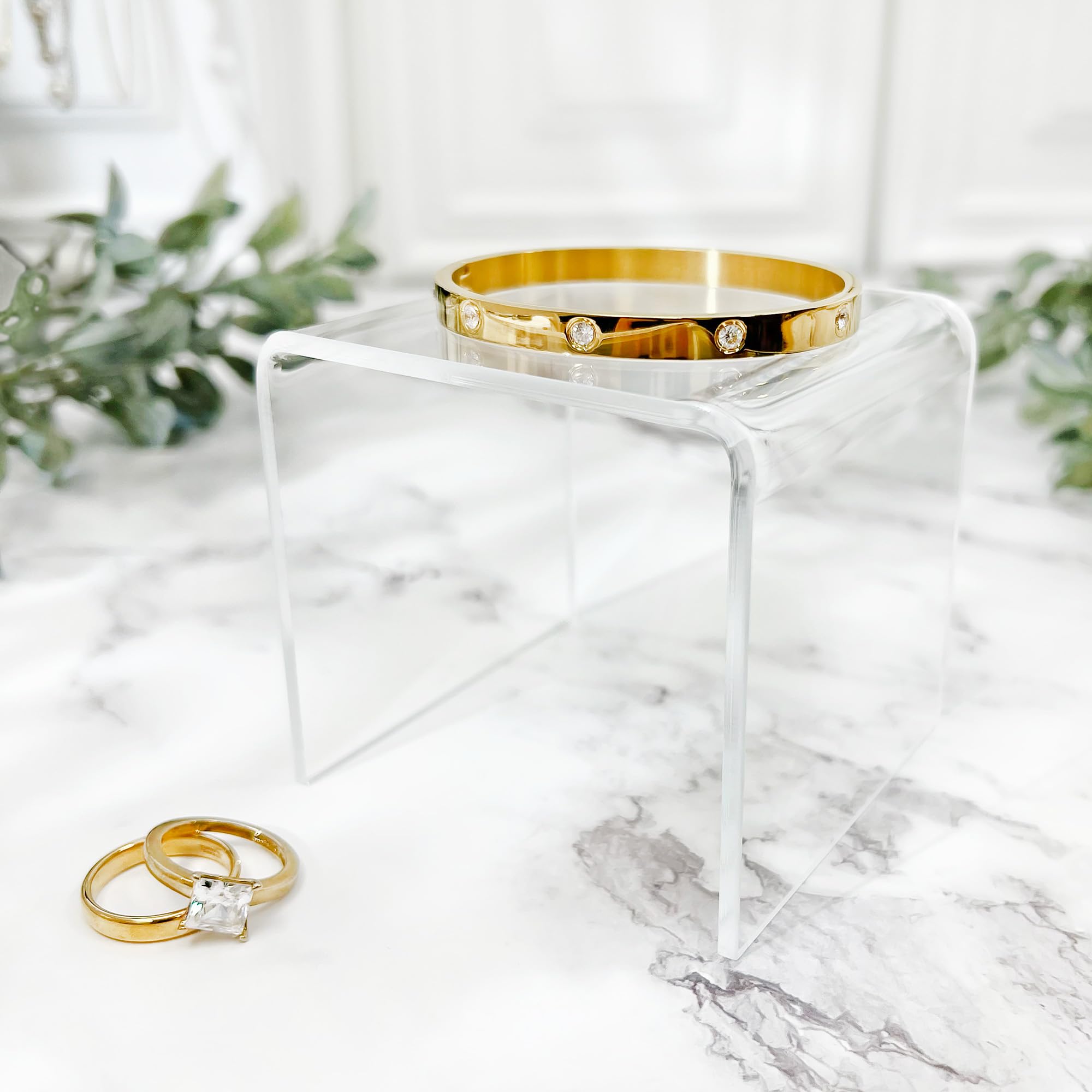 Amazon.com: Plymor Clear Acrylic Square Display Riser, 3