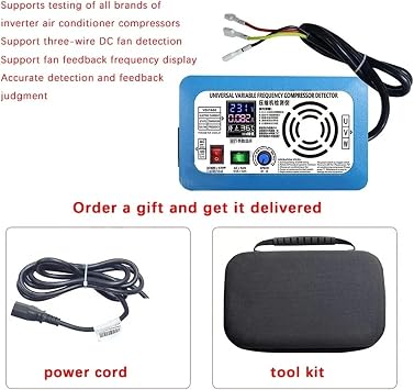 Refrigerator Compressor Inverter Board Tester Pulse Solenoid Valve Inverter Refrigerator Test Tool(1-3HP)